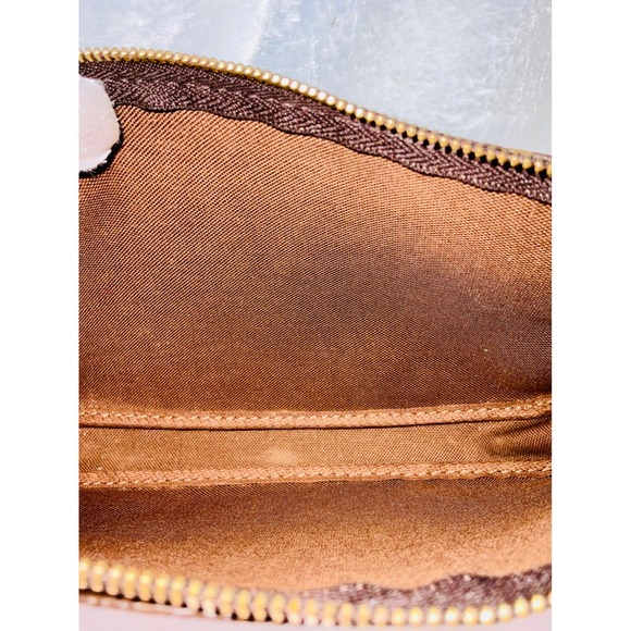 Louis Vuitton Pochette Accessories Monogram Canvas Shoulder Bag Authentic - Picture 15 of 16